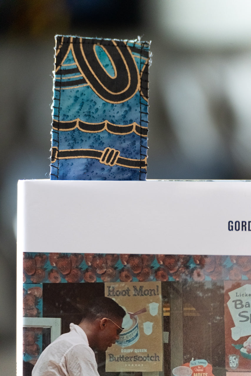 Bookmark - Blue, Gold & Black