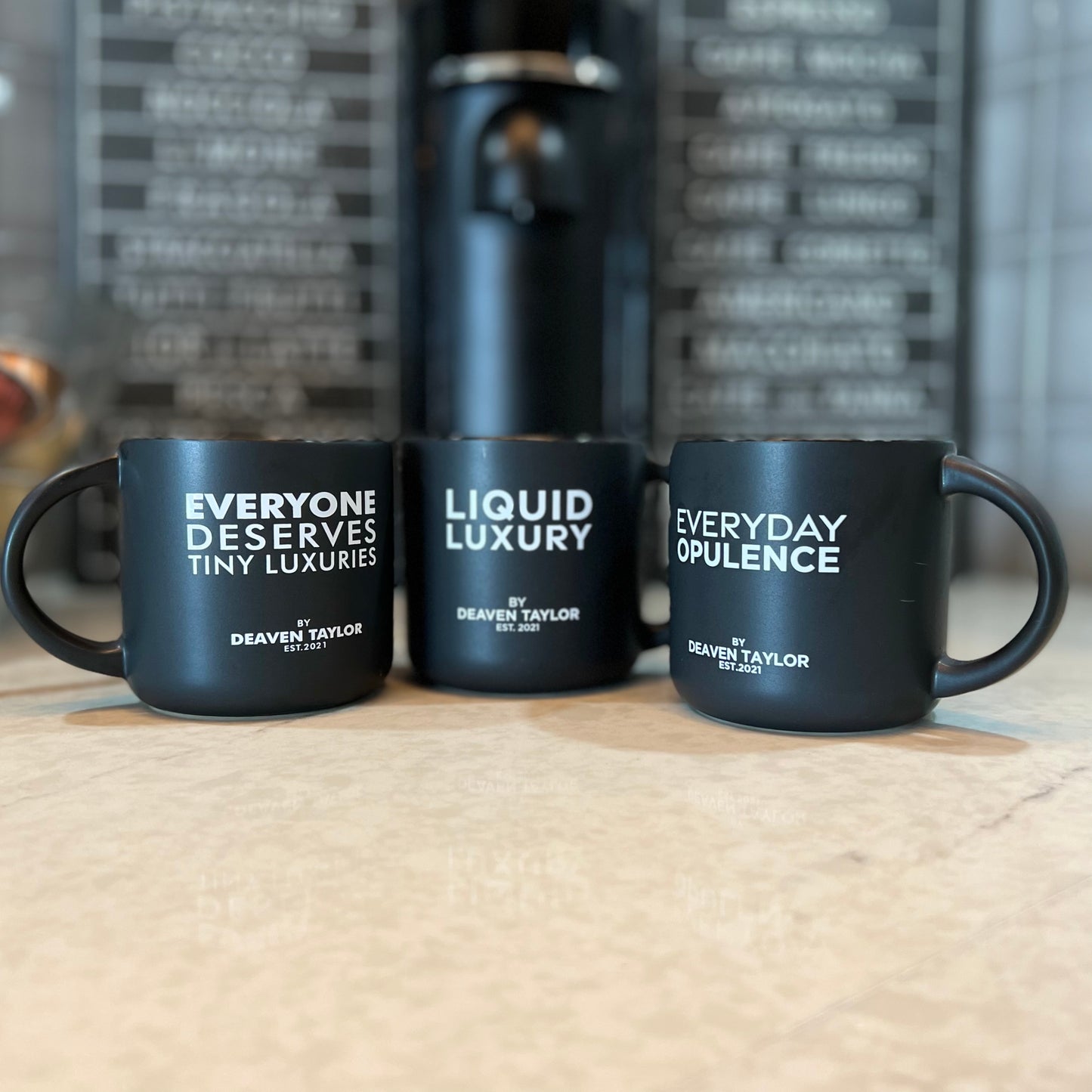 Opulence and Luxury Mug Set