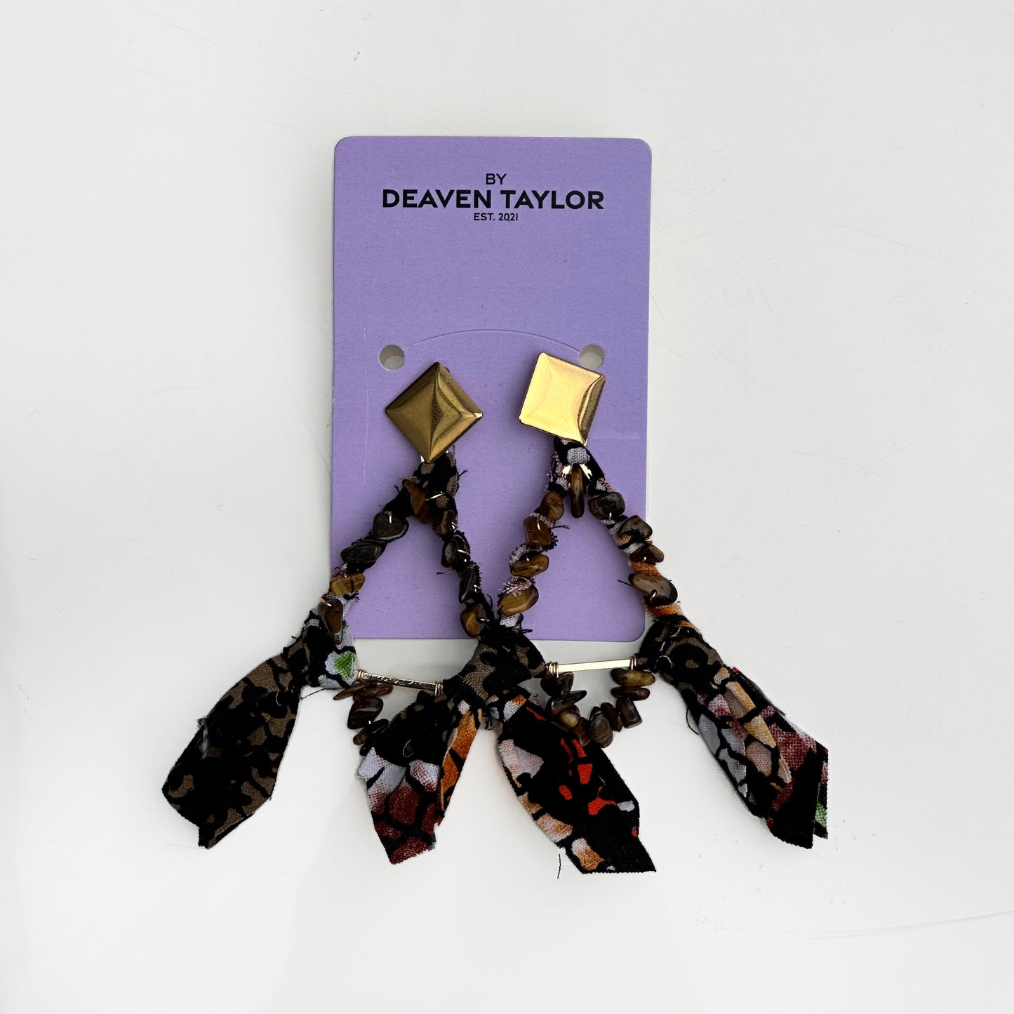 Nairobi Fabric Earrings