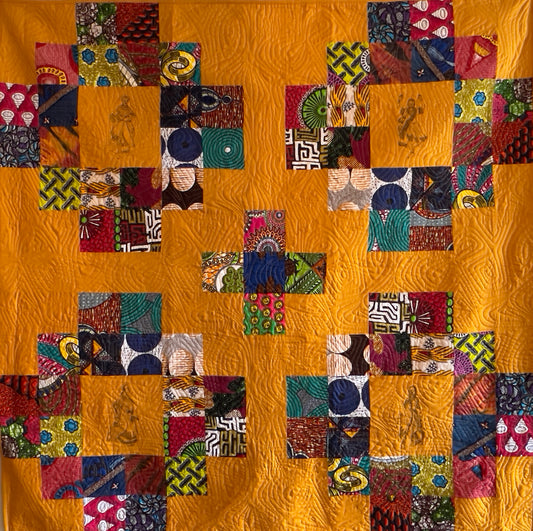 Friendship Gathering Quilt - Gold