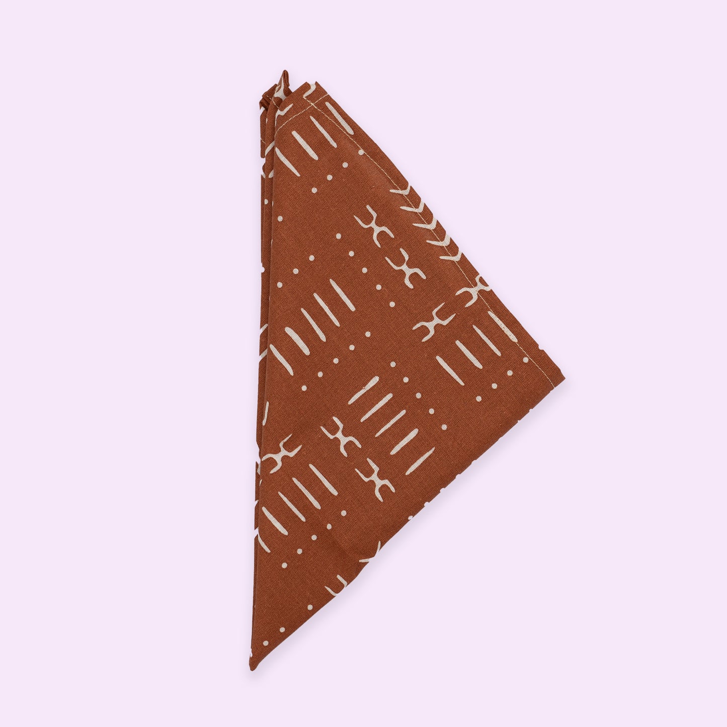 Brown Mud Cloth Napkins (Set of 4)