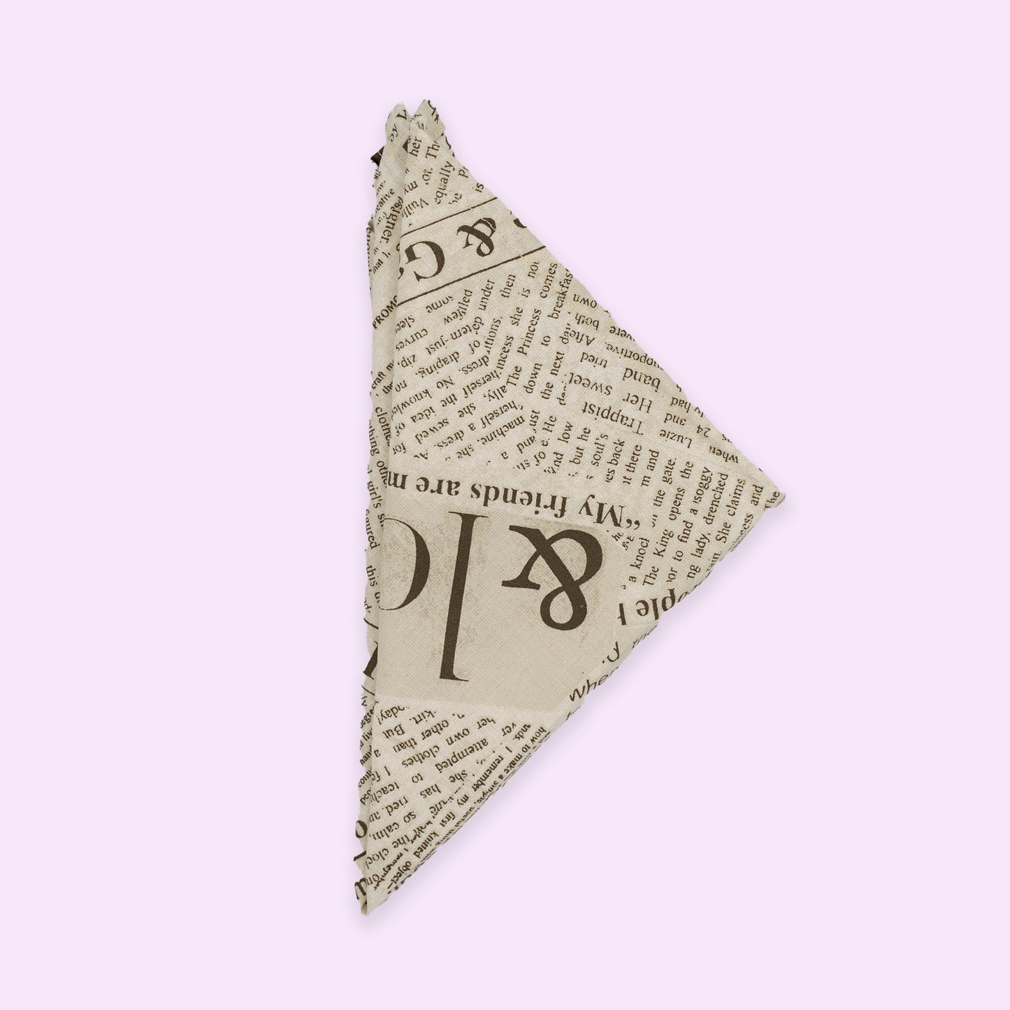 Newspaper Napkins (Set of 4)